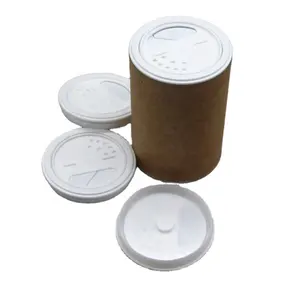 Tubo cilíndrico <span class=keywords><strong>con</strong></span> tapas de coctelera, <span class=keywords><strong>tubos</strong></span> de papel de cartón <span class=keywords><strong>con</strong></span> <span class=keywords><strong>tapa</strong></span> de coctelera de polvo cosmético - Product Image 1