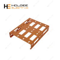 HOLDEE 18'' Cannelière perforée colorée en acier inoxydable 316 avec revêtement en poudre