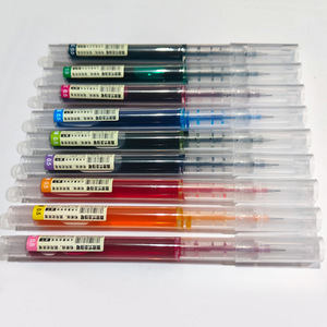 Direct <b>Liquid</b> Rollerball Pen 0.5Mm Needle Tip Stainless Steel Quick Dry Waterproof Office Student Stationery - Product Image 2