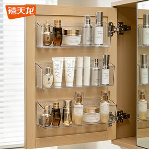 Estante de almacenamiento montado en la pared, organizador rectangular para oficina, para uso en escritorio y gabinete, solución de almacenamiento multifuncional - Product Image 4