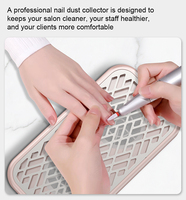 Système d'aspiration professionnel pour salon de manucure, élimination de 99 % de la poussière, fonctionnement silencieux, moteur sans balais, perceuses à ongles portables de haute qualité