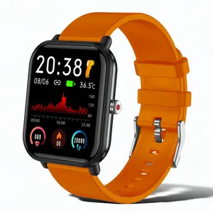 Hot Sale Smart Bedside Watch Blood Pressure Temperature Men Sport Fitness Tracker Ip68 Waterproof Women Smartwatch Clock Q9pro