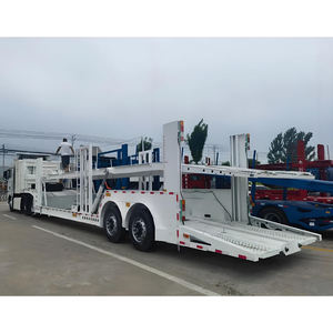 Semirremolque Portacoches de Doble Plataforma de Alta Resistencia con 2 Ejes, 6 Posiciones para Vehículos - Product Image 2