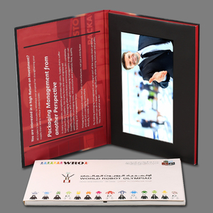 Carte de visite vidéo rigide de 10.1 pouces en gros écran IPS avec interrupteur magnétique - Product Image 6