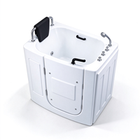 Baignoire contemporaine à encastrement avec jupe intégrale pour la maison – Offre spéciale