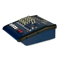 Console de mixage audio professionnelle série PMX, 250 W par canal, USB, 4/6/8 canaux, mixeur audio de studio B&T, mixage sonore