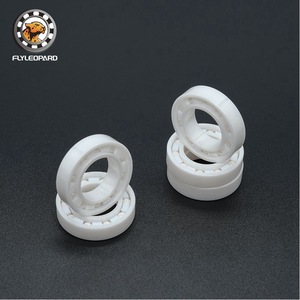 Roulements à billes à gorge profonde en céramique Flyleopard 10x22x6mm en oxyde de zircone sans étanchéité, simple rangée, métriques - Product Image 5