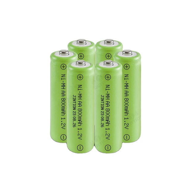 NIMH AA 800mah 1.2v Battery Nimh High Capacity Rechargeable Ni-mh Battery