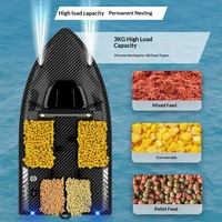 Perahu Umpan RC Pintar dengan GPS V803 Pro, Kapasitas 3KG, Pencari Ikan, Remote Control, Baterai Lithium Terpasang, Dispenser Umpan Pancing