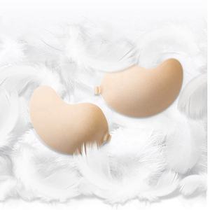 Soutien-gorge adhésif en forme de mangue sans bretelles, soutien-gorge en silicone collant invisible pour robe dos nu avec couvre-mamelons - Product Image 3