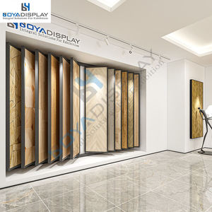 Tùy chỉnh kích thước biểu tượng kim loại hình nền gỗ mẫu đứng cửa gỗ trang-biến tầng Rack hiển thị - Product Image 2