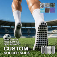 Chaussettes de football personnalisées avec logo pour enfants et adultes, chaussettes de football pour l'entraînement et les matchs d'équipe