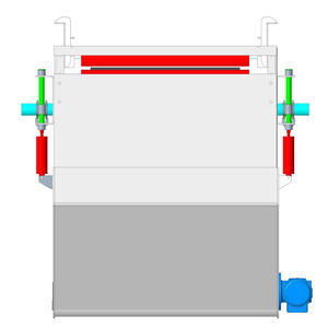 Euconveyor konveyör bant temizleme sistemi kutusu tipi boya fırçası temizleyici dönüş kemer temizleme kutusu - Product Image 5