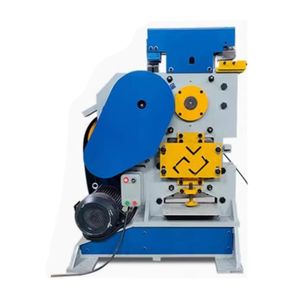 Cizalla de metal Punzonadora y cizalla Máquina integrada de punzonado y cizallado de acero con ranura combinada pequeña - Product Image 2