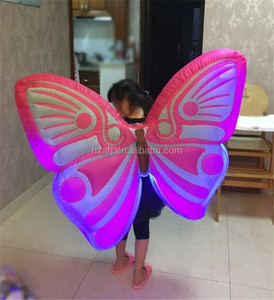 ปีกผีเสื้อเทียมเป่าลมพร้อมไฟ LED สำหรับแสดงบนเวที - Product Image 2