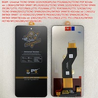 Écran LCD MS Crown Series en gros pour téléphone portable Tecno Spark Go 2024 BG6 BG6M, écran pour Tecno Infinix