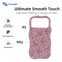 Funda con Borde Ondulado para iPhone 17 Pro Max, 2 en 1, PC TPU, Sublimación, Transferencia de Calor, Personalizable, Resistente a Impactos, Venta al Por Mayor