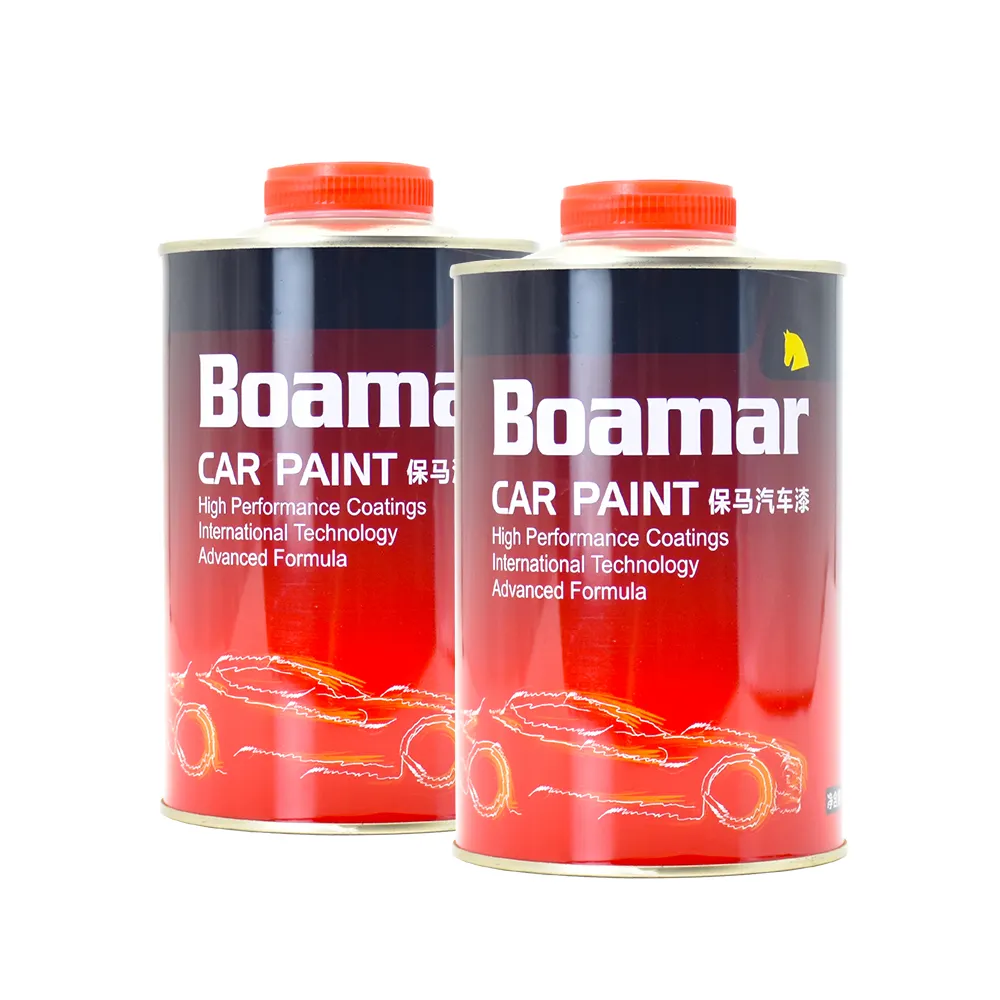 Boamar Car Refinish Paint Beroemde Fabrikanten Snel Droog Nc Stopverf Auto Body Paint Filler China Gold Spray Acryl Oem Service