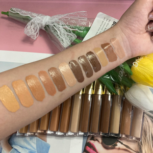 Correttore Liquido Minerale in 12 Colori, Impermeabile, Lunga Durata, Copertura Totale, Schiarente per Occhiaie, Trucco Viso per Tutti i Tipi di Pelle - Product Image 6