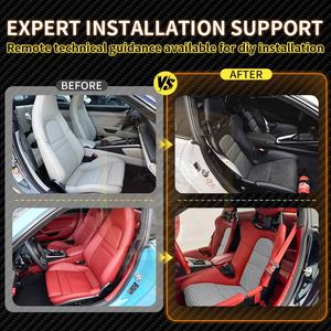 لمقاعد سباقات السيارات من ألياف الكربون الجافة Porsche GT3RS ترقية مقاعد سباق عالمية - Product Image 2