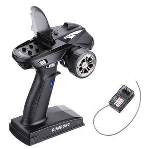 Émetteur DumboRC X6 2.4G 6CH avec récepteur X6F pour véhicules RC, bateaux, modèles de chars sans gyroscope - Product Image 1
