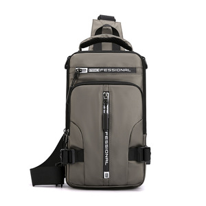 <b>Small</b> Customized Color Sling Crossbody <b>Backpack</b> Shoulder Bag Unisex Lightweight One Strap Zipper <b>Waterproof</b> Nylon Hiking Outdoor - Product Image 2