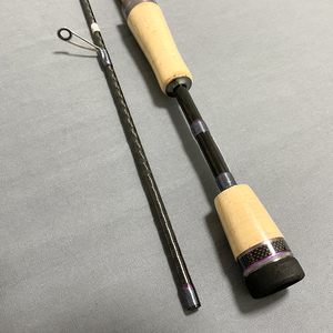 Canne à <span class=keywords><strong>pêche</strong></span> spinning ultra-sensible 5ft6 action légère FAST, poignée en liège, poignée fendue, blank en fibre de carbone, <span class=keywords><strong>pour</strong></span> <span class=keywords><strong>la</strong></span> <span class=keywords><strong>pêche</strong></span> à <span class=keywords><strong>la</strong></span> perche et à <span class=keywords><strong>la</strong></span> truite en lac. - Product Image 6