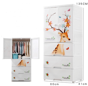 Meubles de salon à 4 niveaux Meubles de chambre à coucher d'angle bon marché Garde-robe peu encombrante - Product Image 1