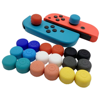 Coques de protection colorées 2-en-1 de haute qualité pour joysticks analogiques, pour un confort de jeu amélioré, capuchons de pouce pour Nintendo Switch/Pro