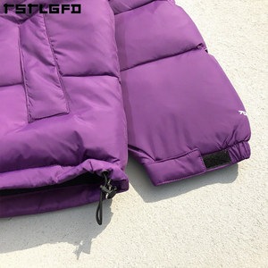 Abrigos Cortos de Plumón Personalizados para Invierno, Chaqueta Acolchada Ultraligera con Diseño de Camuflaje en Contraste para Hombre - Product Image 5