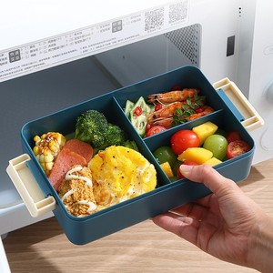 Fiambrera de plástico para cocina, fiambrera escolar con divisor - Product Image 6
