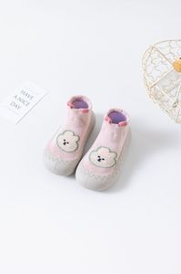 Zapatos <span class=keywords><strong>de</strong></span> Andar para Bebé, Antideslizantes, Impermeables, con Protección para los Pies, para Otoño y Primavera, con Suela <span class=keywords><strong>de</strong></span> Goma, Calcetines <span class=keywords><strong>de</strong></span> Educación Temprana para Niñas - Product Image 5