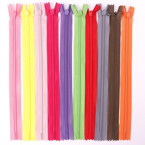 Nylon bền vững mở-end Phụ kiện dây kéo vô hình loại dây kéo với tính năng ẩn - Product Image 1