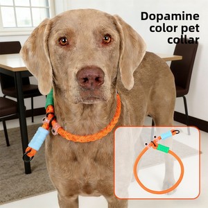 طوق كلب محمول مضاد للصدمات من نوع P بلون برتقالي ملون من Xingqiqi، موديل QW10067-B01az - Product Image 2