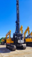 Petite machine de forage minier rotative sur chenilles, moteur diesel YCR65, pompe à engrenages, certifiée CE pour l'Europe, diamètre de forage 1200 mm