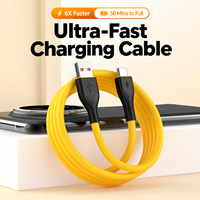Câble USB Type-C/Micro USB à angle droit en cuivre pur pour iPhone et téléphones Android - Charge rapide 6A et synchronisation des données
