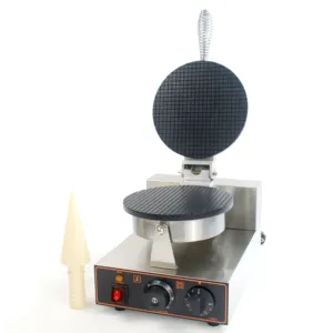 commercial home snack machinery stroopwafels syrup waffle cone maker with ce