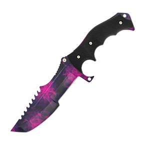 Cuchillo de Hoja Fija Serie Huntsman CS2, Acero 3cr13, CSGO, para Campismo, Caza, Táctico, EDC, OEM, Talon M9 Skeleton Multi Skin - Product Image 3