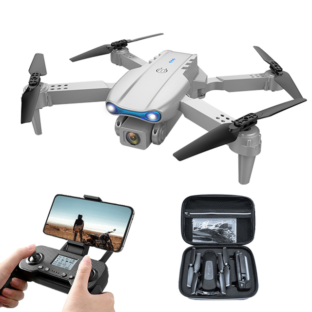 E99 PRO outdoor Aerial Photography Drone With Wifi FPV 4K HDDual Camera RC Quadcopter 15 Minutes Time Follow Mini Foldable Drone