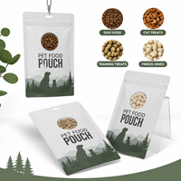Friandises pour chiens lyophilisées entièrement naturelles à ingrédient unique, imprimées par gravure, en sachet stand-up, aliments pour animaux de compagnie, snacks au sushi, au lait et à la gelée - Vente en gros
