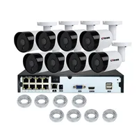 H.265 Poe Cctv Security Systeem 8CH 1080P Nvr Audio Record 2MP Outdoor Poe Ip Camera Ir Night P2P Video surveillance Kit 2Tb Hdd
