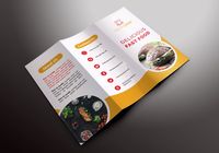 Özel A4 A5 kağıt menü restoran katlanmış broşür Flyer reklam manuel broşür katlanmış kitapçık Poster baskı hizmeti