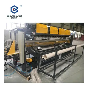 BOGDA Automatic HDPE PE PVC Pipe Slotted Grooving Machine/Plastic Pipe Borehole Slotting Machine