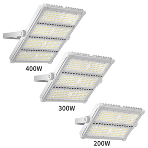 ไฟโปรเจคเตอร์ LED SMD กำลังสูง IP65 สำหรับสนามฟุตบอลกลางแจ้ง ใช้ไฟ AC รุ่น FL-TGD-SLS1  วัสดุอะลูมิเนียม สว่างมาก - Product Image 5
