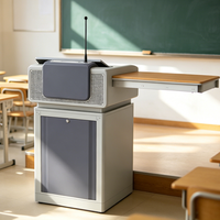 Podio Digital Multimedia S800sn - Multifuncional de Alta Calidad para Uso Educativo, Podio Inteligente, Equipo Educativo
