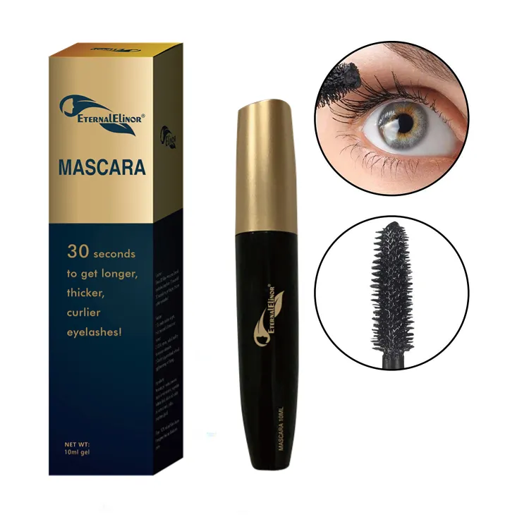 2024 xu hướng phổ biến lông mi vẻ đẹp Extender tùy chỉnh thấp moq gốc sợi Mascara