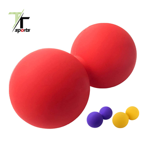 Pelota de Masaje de Silicona TTSPORTS, Pelota Doble de Lacrosse para Relajación Muscular y Fitness Yoga - Product Image 1