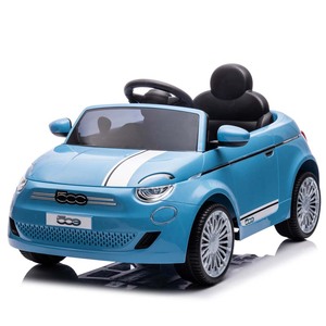 Coche de Juguete Eléctrico <span class=keywords><strong>Fiat</strong></span> <span class=keywords><strong>500</strong></span> con Licencia Oficial, de Plástico, con Batería de 6V, Certificado CE, para Niños de 2 a 4 Años, Unisex - Product Image 3