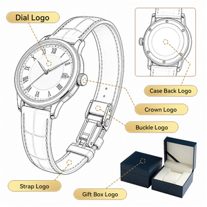 Reloj Mecánico Automático para Hombre con Logotipo de Marca Personalizado, Reloj de Pulsera de Buceo de Lujo de Acero Inoxidable Plateado, Los Mejores <span class=keywords><strong>Relojes</strong></span> para Hombre - Product Image 3