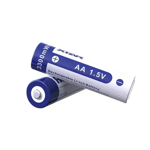 Xtar batteria di alta qualità al Litio ricaricabile 1.5volt AA dimensioni Pilles Bateria de Litio AA ricaricabile 1.5v marchio personalizzato